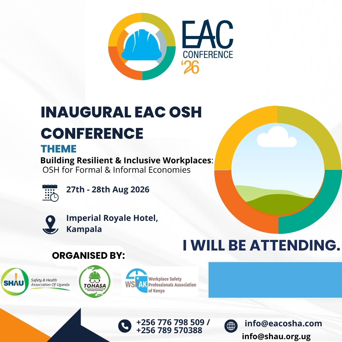 EAC OSH Conference 2026 flyer template